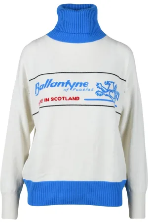 BALLANTYNE Strik, Dame, Flerfarvet, S, Uld, Maglia