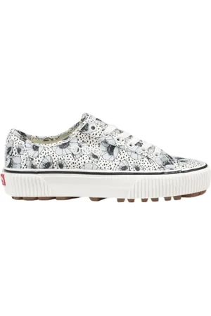 Vans Sko, Dame, Blå, 40 EU, Læder, Læder Damesko Efterår/Vinter Kollektion