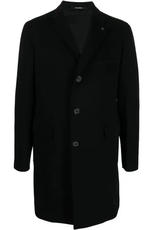 TAGLIATORE Frakke, Herre, Sort, 3XL, Uld, Frakker Sort