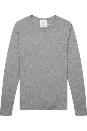 Munthe Top, Dame, Grå, M, Uld, Grå Langærmet T-shirt