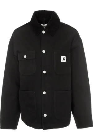Carhartt Jakke, Herre, Sort, S, Bomuld, Michigan Letvægts Canvas Jakke