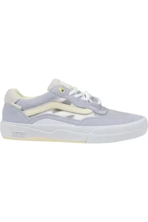 Vans Sko, Dame, Lilla, 41 EU, Læder, Suede Læder Damesko Efterår/Vinter Kollektion