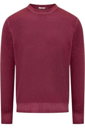 Malo Strik, Herre, Lilla, 3XL, Uld, Langærmet uldtrøje