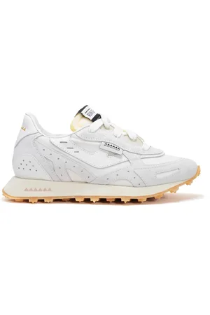 RUN OF Sko, Herre, Hvid, 45 EU, Læder, Sneaker Cream M