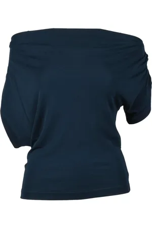 ALPHA STUDIO Top, Dame, Blå, XS, Uld, Viskose Top