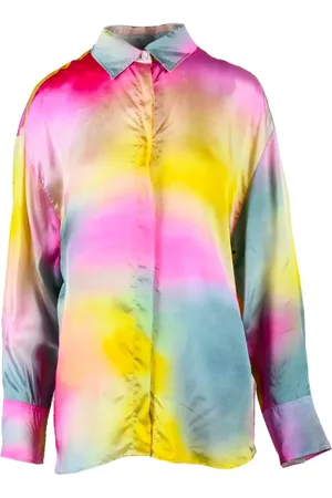 Msgm Bluser & Skjorter, Dame, Flerfarvet, M, Skjorte