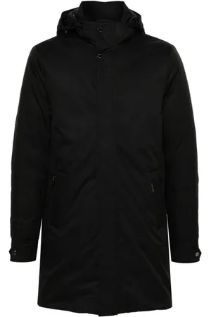MOORER Jakke, Herre, Sort, 4XL, Uld, Sort Puffer Dunjakke Vermont Coat