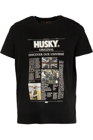 HUSKY Top, Herre, Sort, XL, Tyl, Moderne Tyler Herre T-shirt