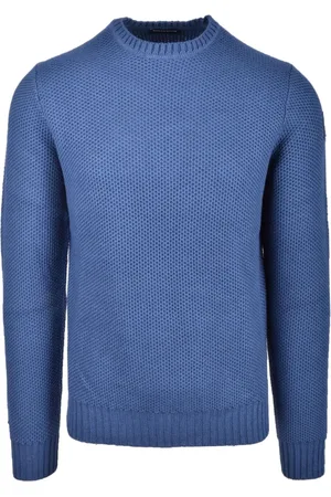 North Sails Strik, Herre, Blå, 3XL, Bomuld, Bomuld Uld Blanding Stilfuld Sweater