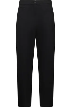 Kaos Bukser, Dame, Sort, S, Uld, Sorte Icona Bukser Stilfuld