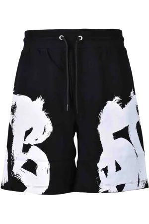 Bikkembergs Shorts, Herre, Sort, S, Bomuld, Bermuda