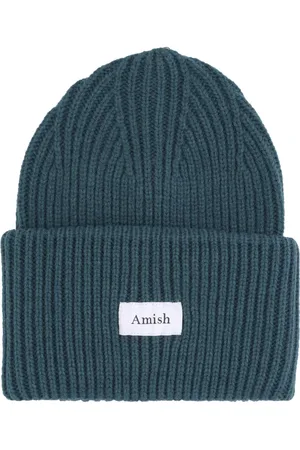 AMISH Tilbehør, Herre, Grøn, ONE SIZE, Uld, Skov Uld Blend Beanie