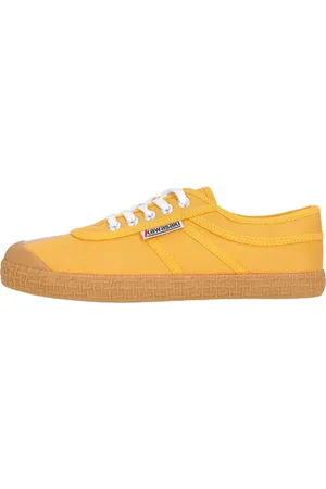 Kawasaki Sko, Dame, Gul, 36 EU, Uld, Pure Shoe Golden Rod Canvas Sneakers
