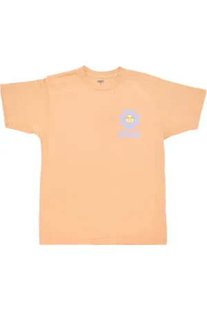 Obey Top, Herre, Brun, S, Bomuld, Papaya Smoothie Herre T-shirt