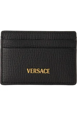 VERSACE Tilbehør, Herre, Sort, ONE SIZE, Læder, Myth Læderkortholder