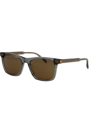 Dunhill Tilbehør, Herre, Grå, 54 MM, Uld, Stilfulde solbriller Du0083S