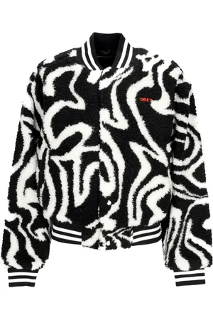 Obey Jakke, Dame, Sort, M, Uld, Sherpa Varsity Jakke Sort Multi