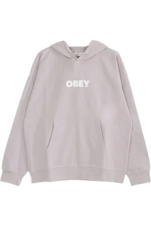 Obey Sweathshirts & Hoodies, Herre, , M, Bomuld, Let Hættetrøje Bold Premium Fransk Terry Lilla