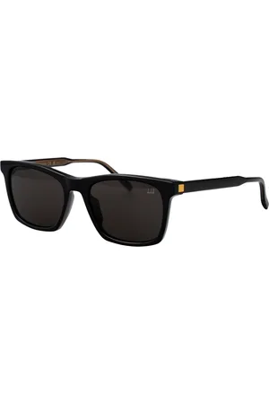 Dunhill Tilbehør, Herre, Sort, 54 MM, Uld, Stilfulde solbriller Du0083S