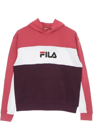 Fila Sweathshirts & Hoodies, Dame, Flerfarvet, M, Bomuld, Vinter Bloom Letvægts Hættetrøje