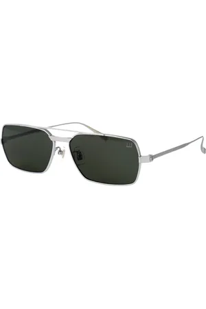 Dunhill Tilbehør, Herre, Grå, 59 MM, Uld, Stilfulde solbriller Du0076S