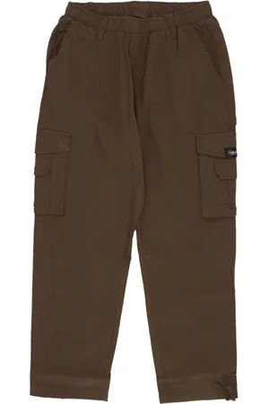 DOLLY NOIRE Bukser, Herre, Grøn, L, Uld, Ripstop Baggy Cargo Bukser Skov Nat