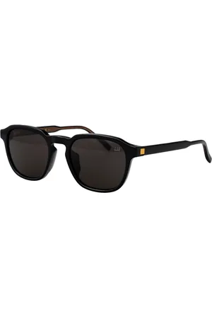 Dunhill Tilbehør, Herre, Sort, 53 MM, Uld, Stilfulde solbriller Du0082Sa