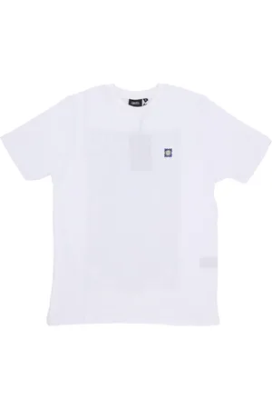 DOLLY NOIRE Top, Herre, Hvid, M, Bomuld, Cyber Druid Tee Hvid Kortærmet