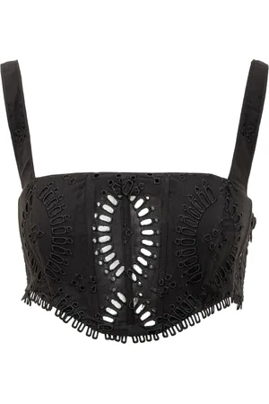 CHARO RUIZ IBIZA Top, Dame, Sort, M, Top med Guik Stil