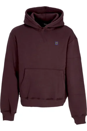 DOLLY NOIRE Sweathshirts & Hoodies, Herre, Lilla, S, Bomuld, Cyber Druid Lilla Støv Hættetrøje