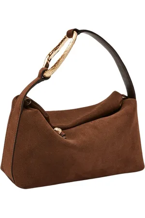 Silvano Biagini Taske, Dame, Brun, ONE SIZE, Uld, Liaison moro