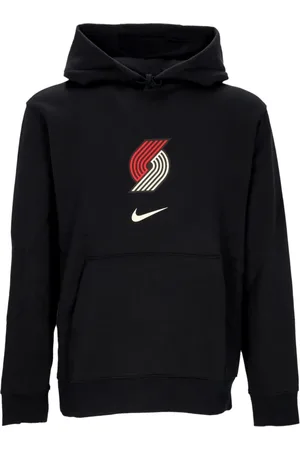 Nike Sweathshirts & Hoodies, Herre, Sort, S, Bomuld, Portland Trail Blazers City Edition Hoodie