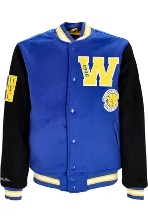 Mitchell & Ness Jakke, Herre, Blå, XL, Uld, NBA Team Legacy Varsity Jakke