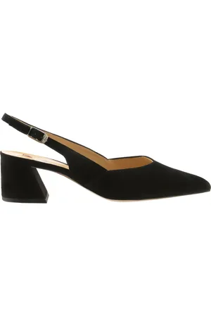 Högl Sko, Dame, Sort, 37 EU, Uld, Elegante Slingback Pumps