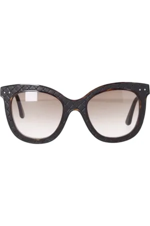Bottega Veneta Pre-owned, Herre, Brun, ONE SIZE, Pre-owned Acetat solbriller