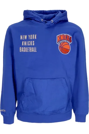 Mitchell & Ness Sweathshirts & Hoodies, Herre, Blå, S, Bomuld, NBA Hold Vintage Logo Fleece Hoodie