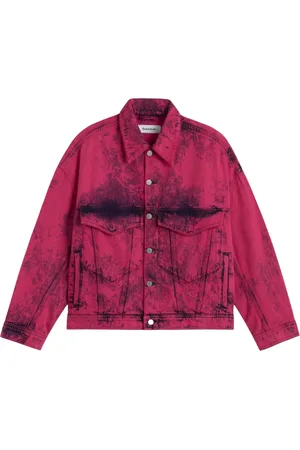 Etudes Jakke, Herre, Lyserød, M, Denim, Vintage Loose Denim Jacket