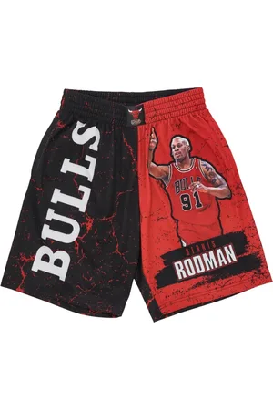 Mitchell & Ness Sport, Herre, Flerfarvet, XL, Polyester, NBA Burst Mesh Basketball Shorts