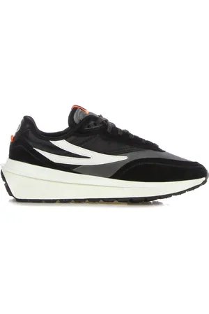 Fila Sko, Herre, Sort, 45 EU, Nylon, Mørk Skygge Lav-Top Sneaker