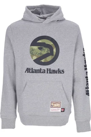 Mitchell & Ness Sweathshirts & Hoodies, Herre, Grå, XL, Bomuld, NBA Ghost Green Camo Hoodie
