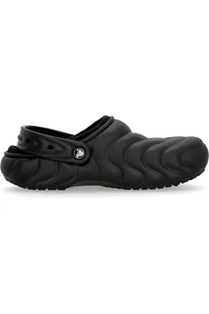 Crocs Sko, Herre, Sort, 46 EU, Klassisk foret Overpuff træsko