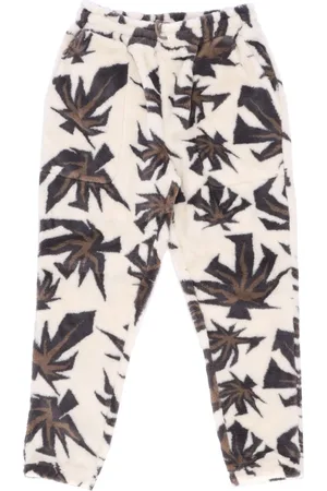 Huf Bukser, Herre, , S, Uld, Bear Jacquard Sherpa Bukser med Plantemotiv
