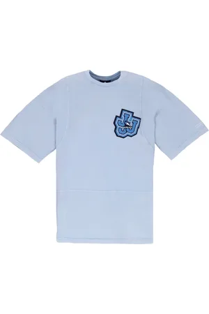 MAUNA KEA Top, Herre, Blå, S, Bomuld, Triple J Cyan Tee Samarbejde Skjorte