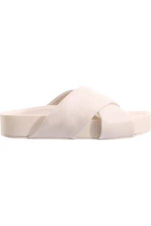 Högl Sko, Dame, , 39 1/2 EU, Læder, Sort læder slide sandaler