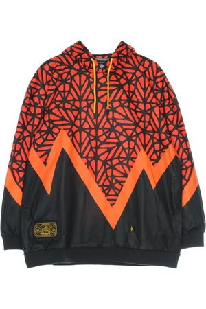DOLLY NOIRE Sweathshirts & Hoodies, Herre, Flerfarvet, M, Bomuld, Duomo Overturned Hoodie Rød