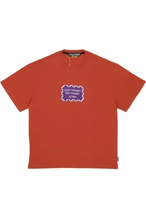 IUTER Top, Herre, Rød, XS, Bomuld, Future Tee Brick T-shirt