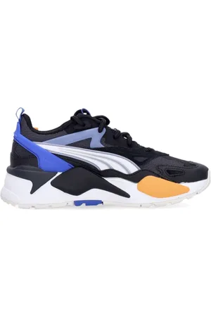 PUMA Sko, Herre, Flerfarvet, 38 1/2 EU, Uld, Turbo Jr Lavtop Sneaker Stærk Grå/Sort