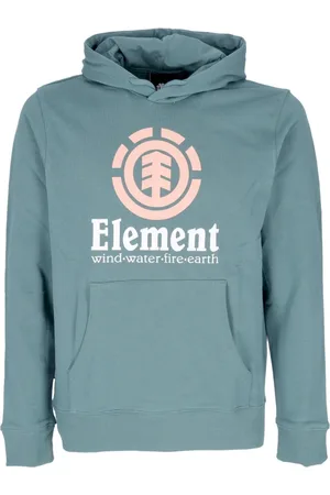 Element Sweathshirts & Hoodies, Herre, Blå, XS, Bomuld, Let Hættetrøje til Mænd Blå