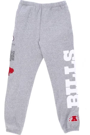 Mitchell & Ness Bukser, Herre, Grå, XL, Bomuld, NFL Team Origins Fleece Bukser