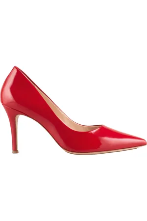 Högl Sko, Dame, Rød, 36 EU, Læder, Klassiske Boulevard Pumps